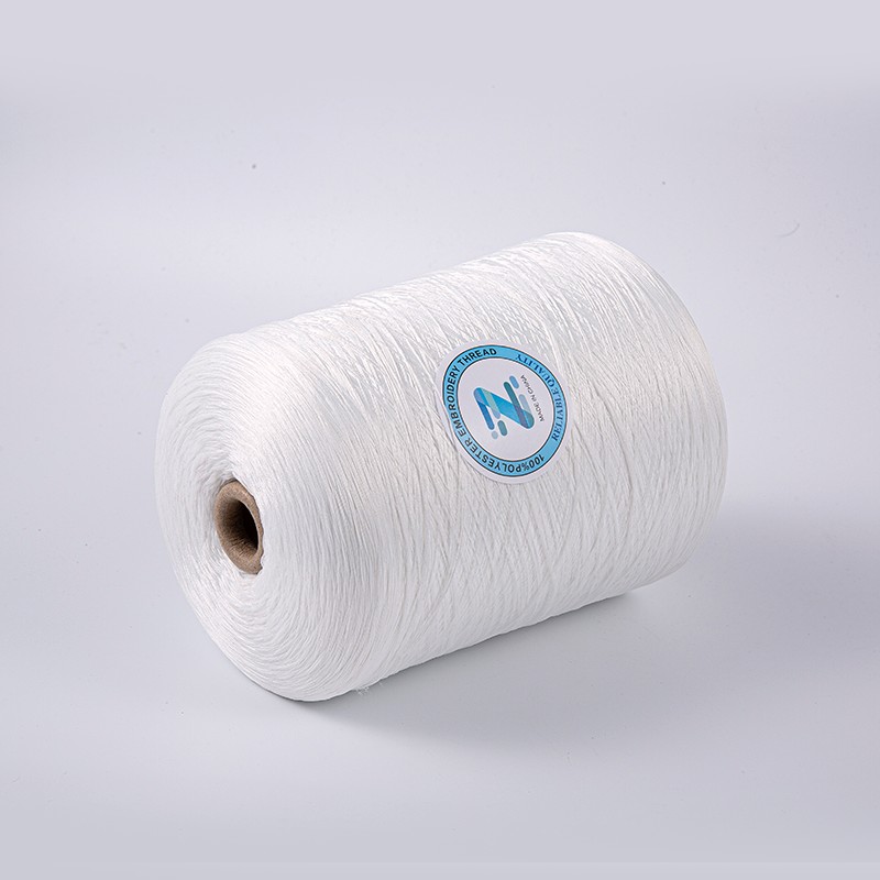 Polyesterová výšivka 150D Dty měkké mléko příze pro krajku GPO Polyesterová výšivka 150D Dty měkké mléko příze pro krajku GPO