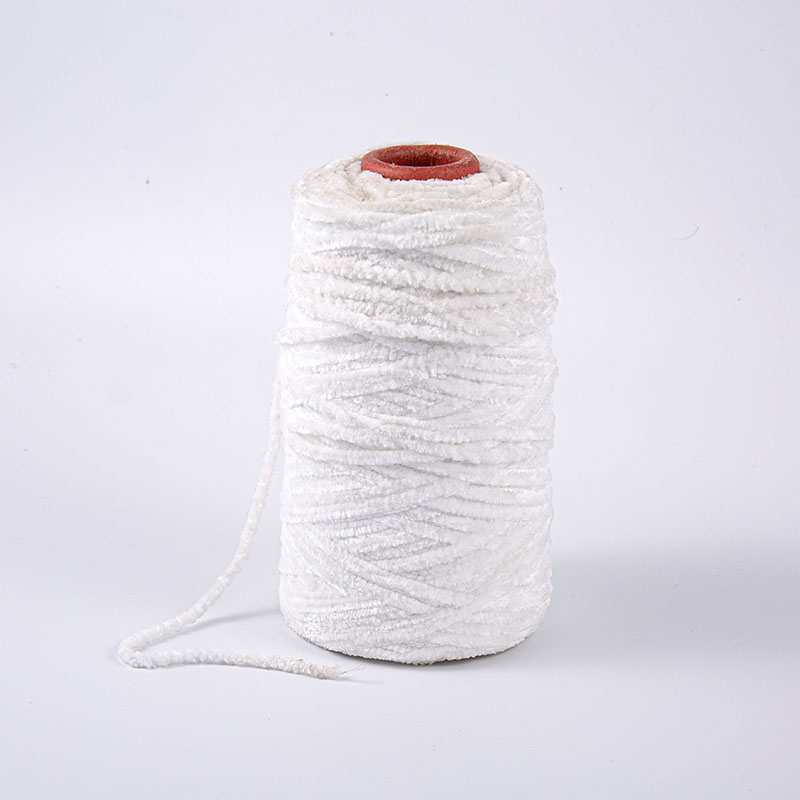 Chunky Chenille Yarn Polyesterová příze super objemná